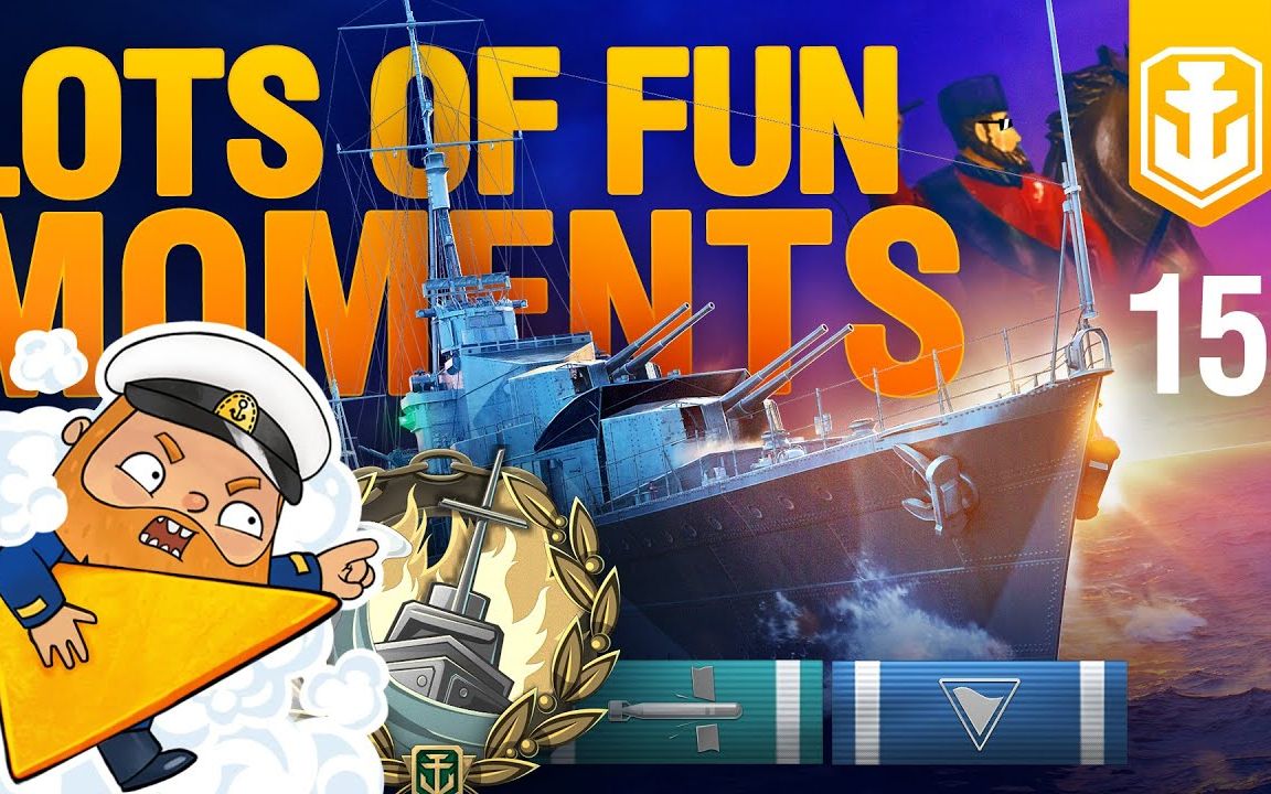 战舰世界官方有趣时刻精彩集锦15鱼雷转盘