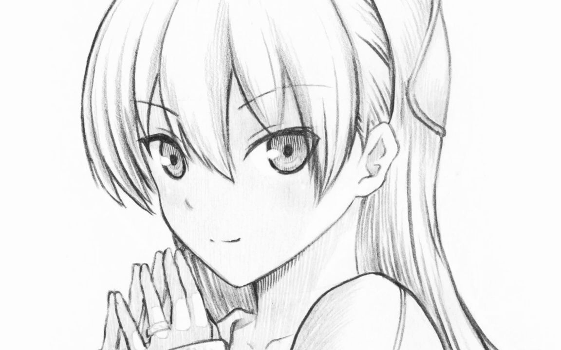 如何画由崎司 _ 总之就是非常可爱_由崎司_绘画教学-噬夜草-默认收藏