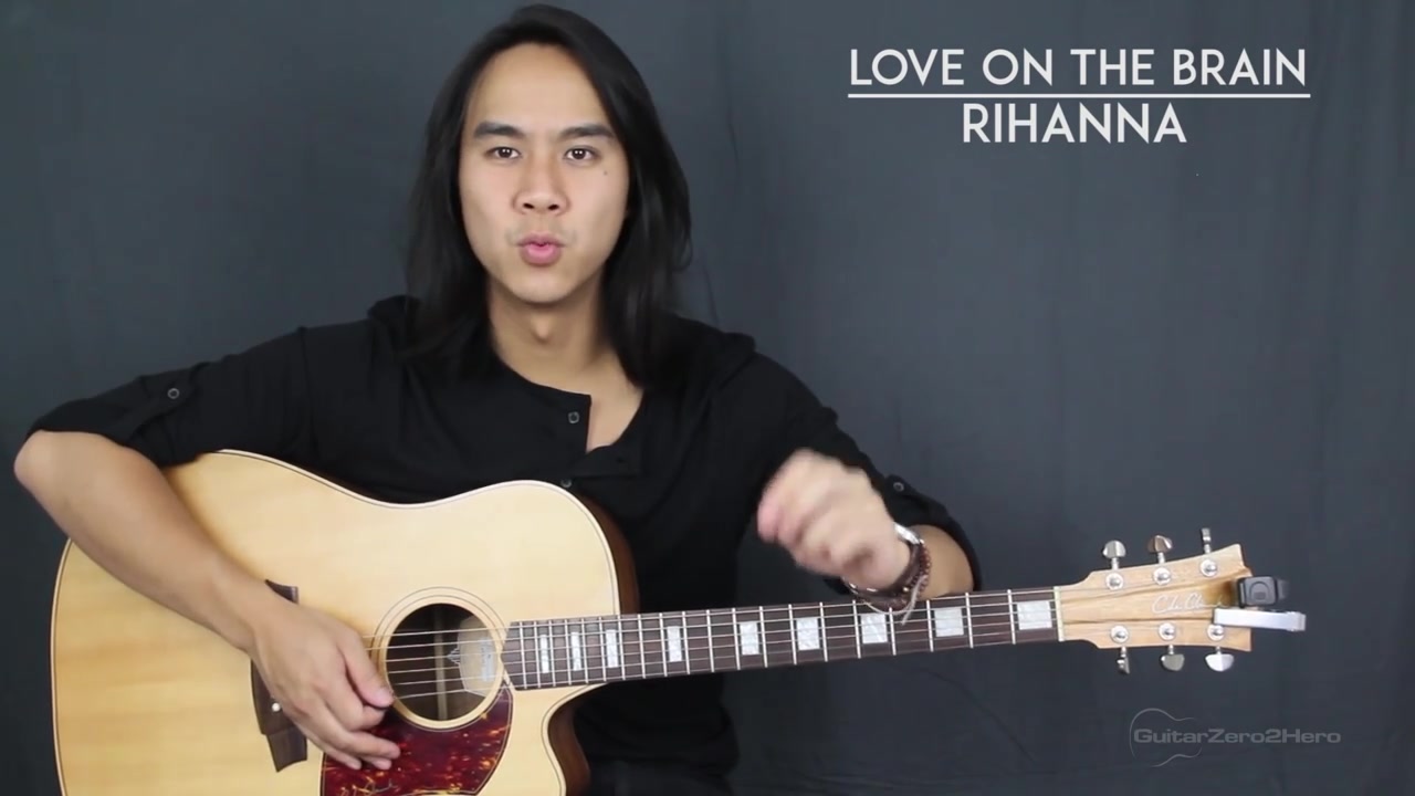 [图]【吉他教学】Love On The Brain －Rihanna （蕾哈娜）