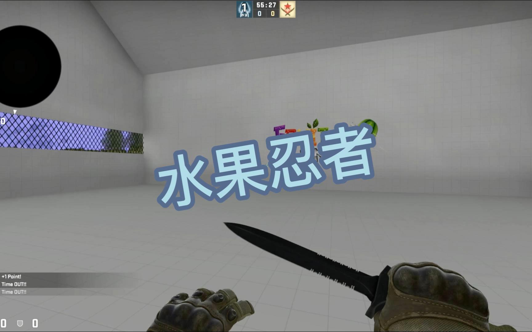 csgo創意工坊地圖之水果忍者