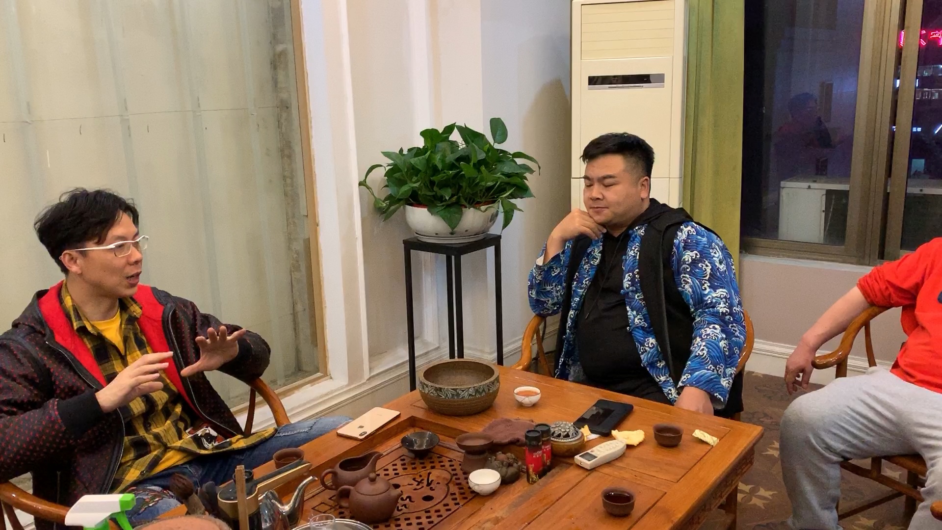 南京同仁堂1加6总部徐东遥老师一起喝茶聊天