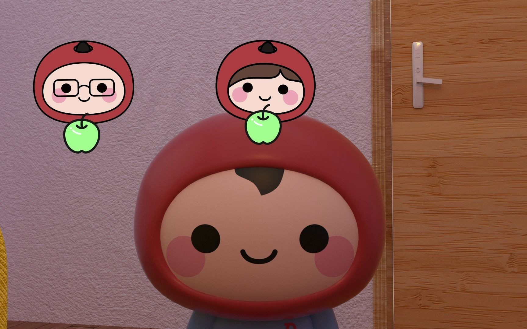 豆宝和豆苗第11集分苹果