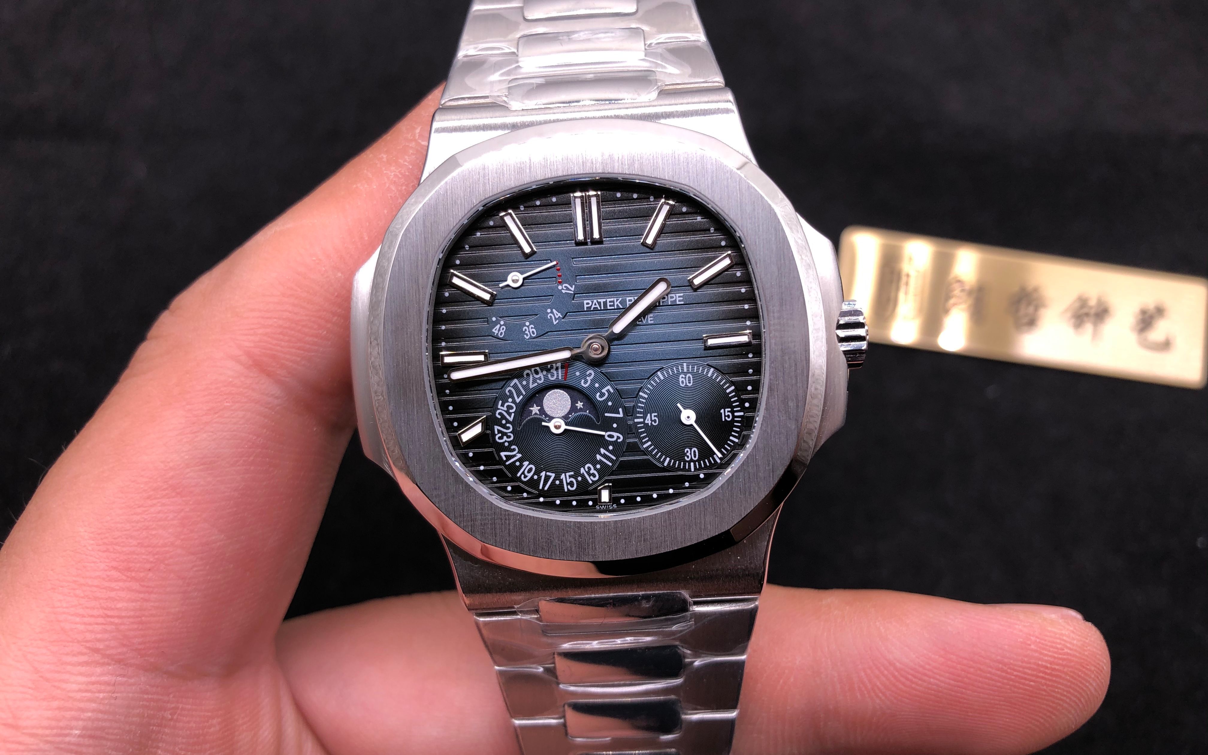 朗哲钟艺百达翡丽鹦鹉螺5712多功能钢表代表之作