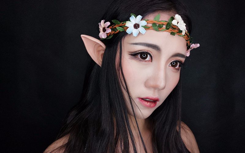 梦幻黑夜精灵妆——嘉玲美妆