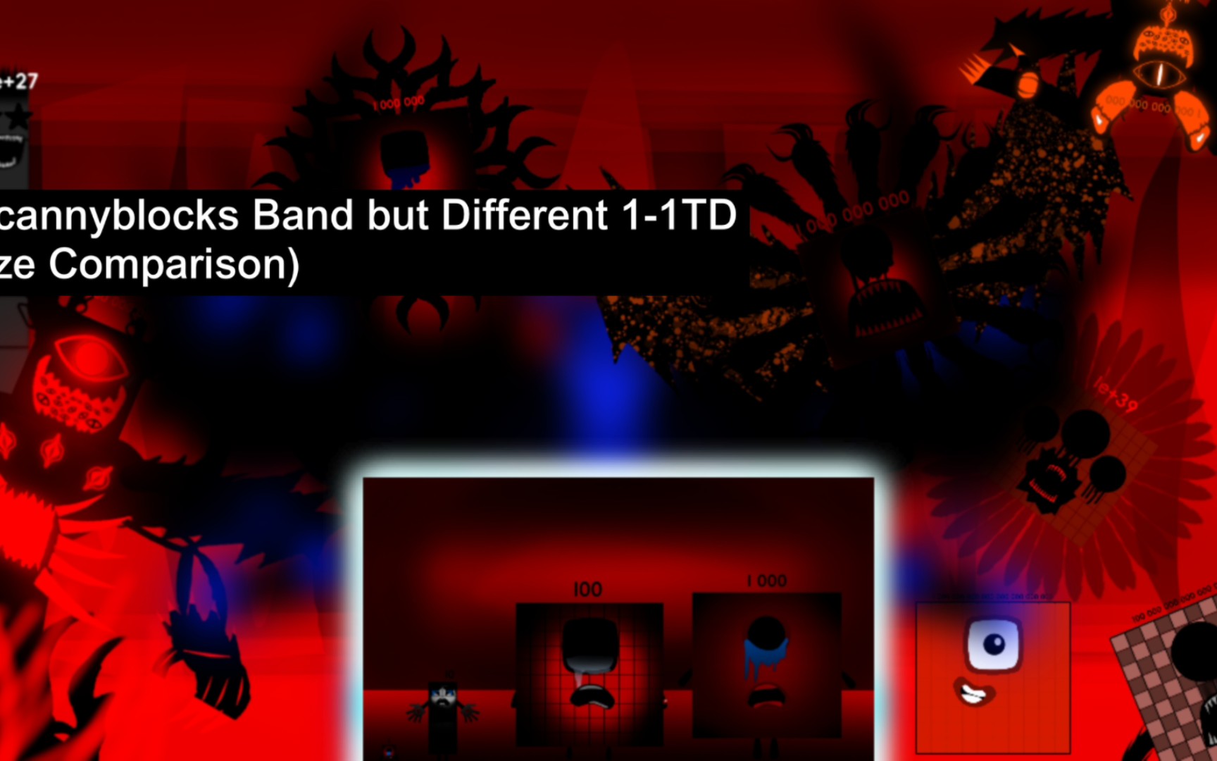 [图]Uncannyblocks Band but Different 1-1TD(大小比较)