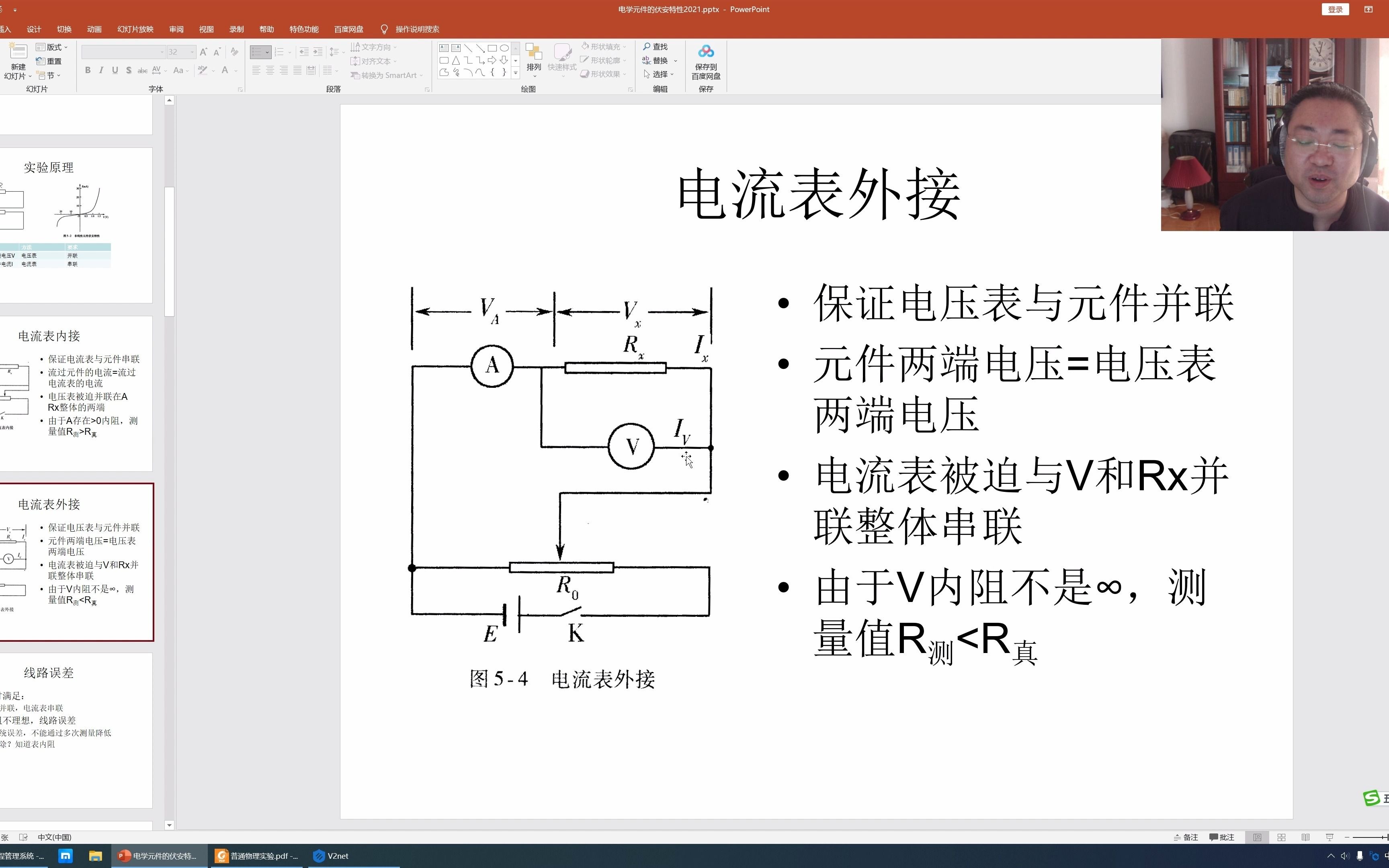 伏安实验前,原理哔哩哔哩bilibili