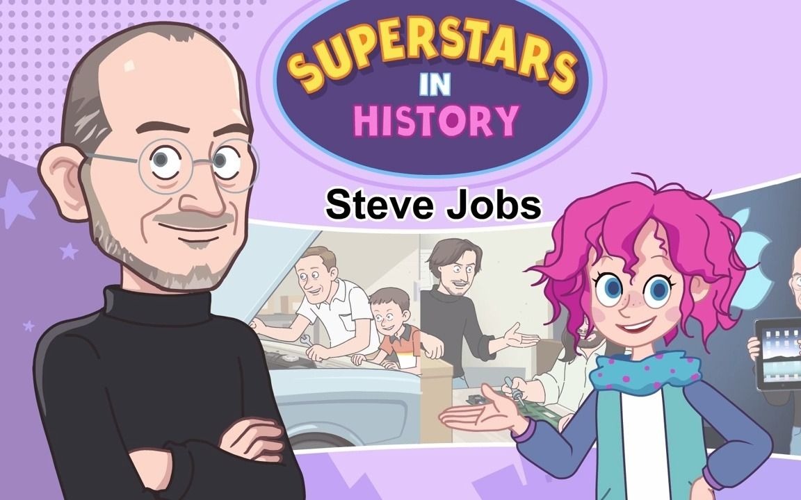 [图]【油管搬运】Steve Jobs_ History for Kids