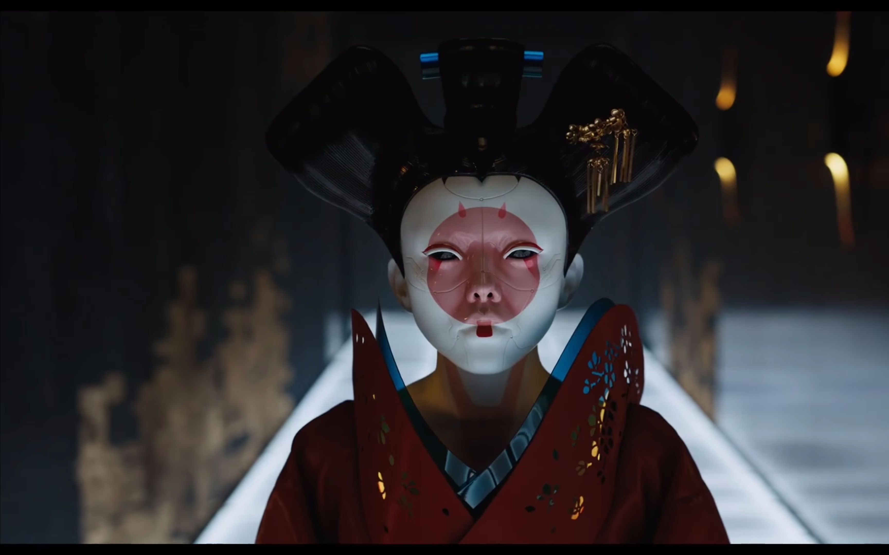 攻壳机动队故障艺术海报