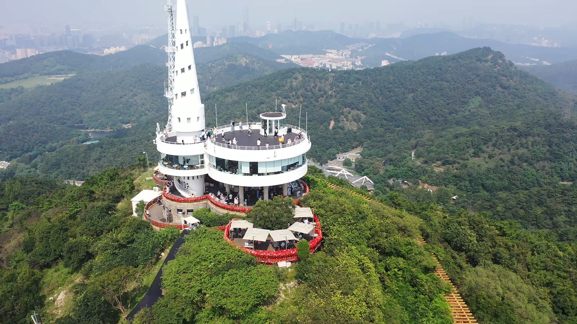 大连莲花山公园图片