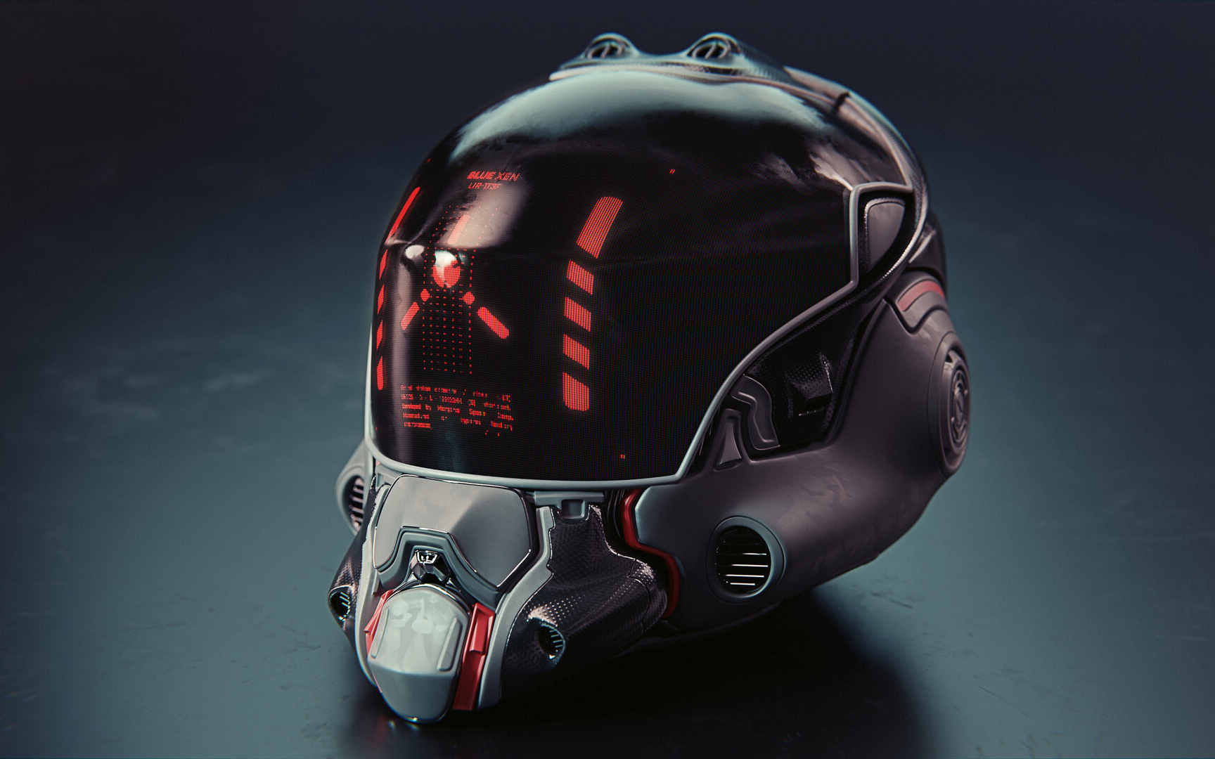 未来概念头盔图片
