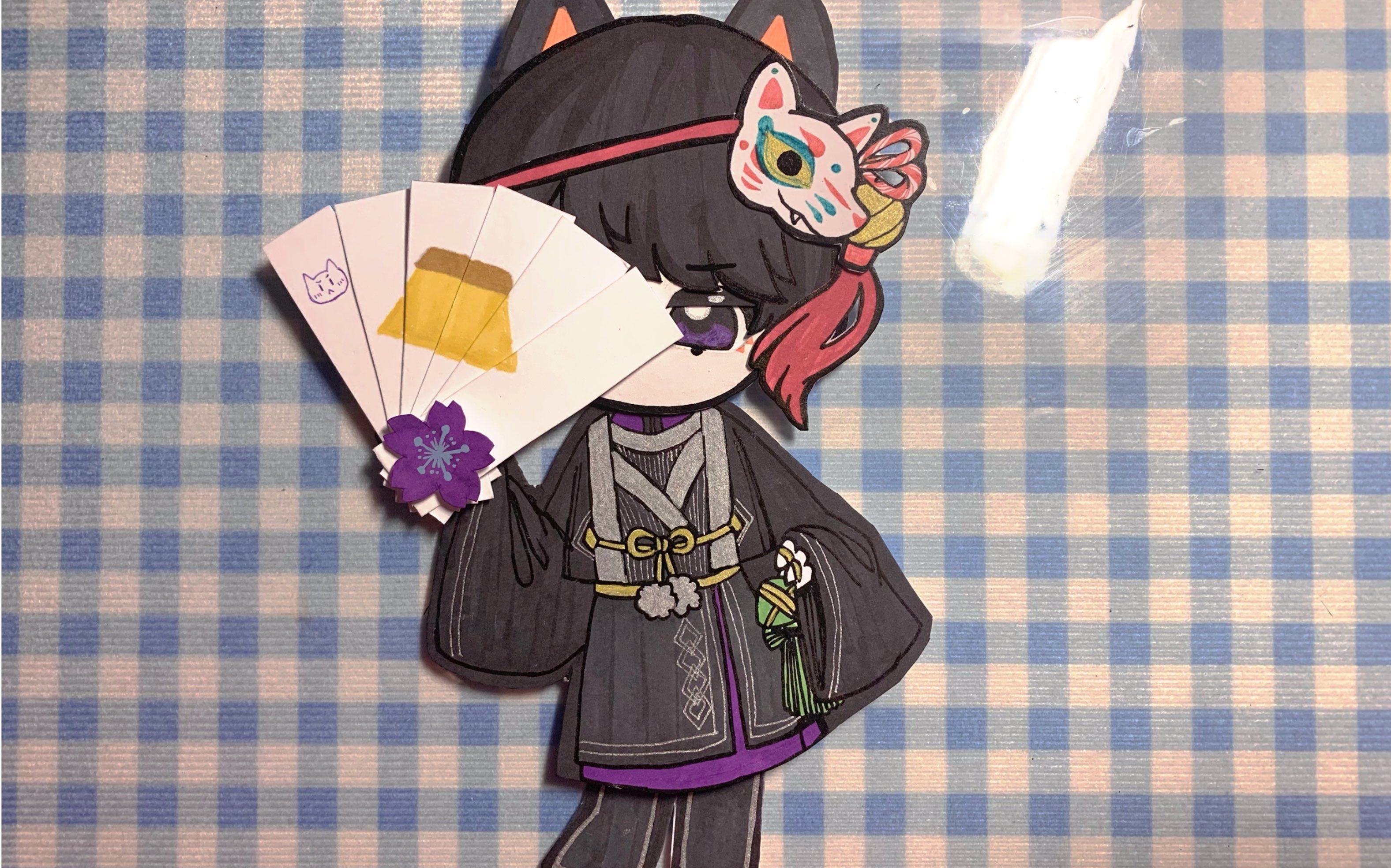 会动纸片人一个李泽言纸偶07ω