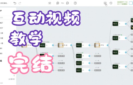 [图]互动视频第七课—开启互动视频高级功能（二）完结