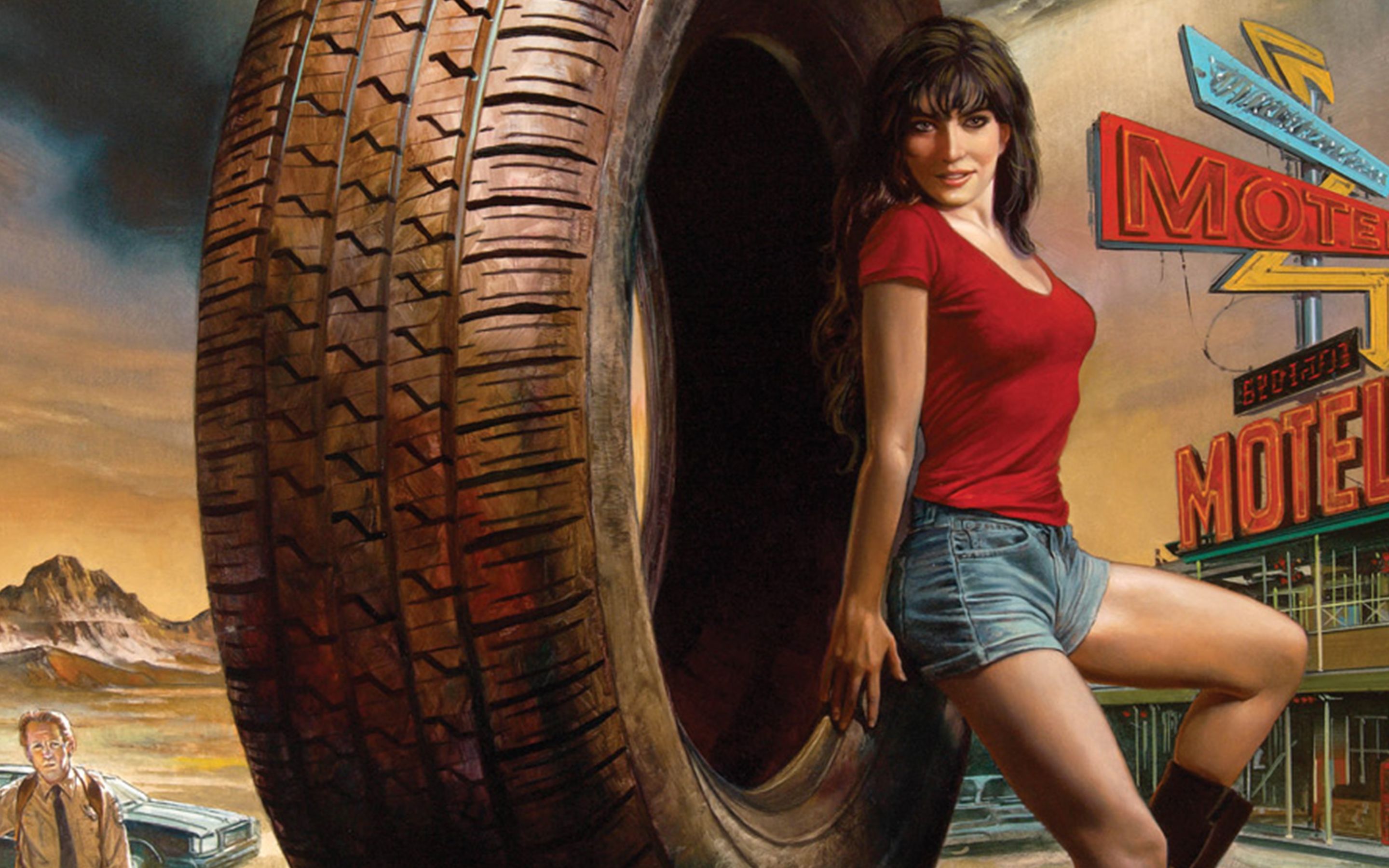 《橡皮轮胎杀手》轮胎成精,偷窥尾行,一部没有理由的电影