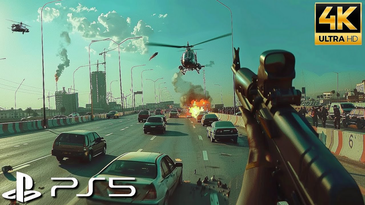 高速公路追逐战| 使命召唤 高级战争