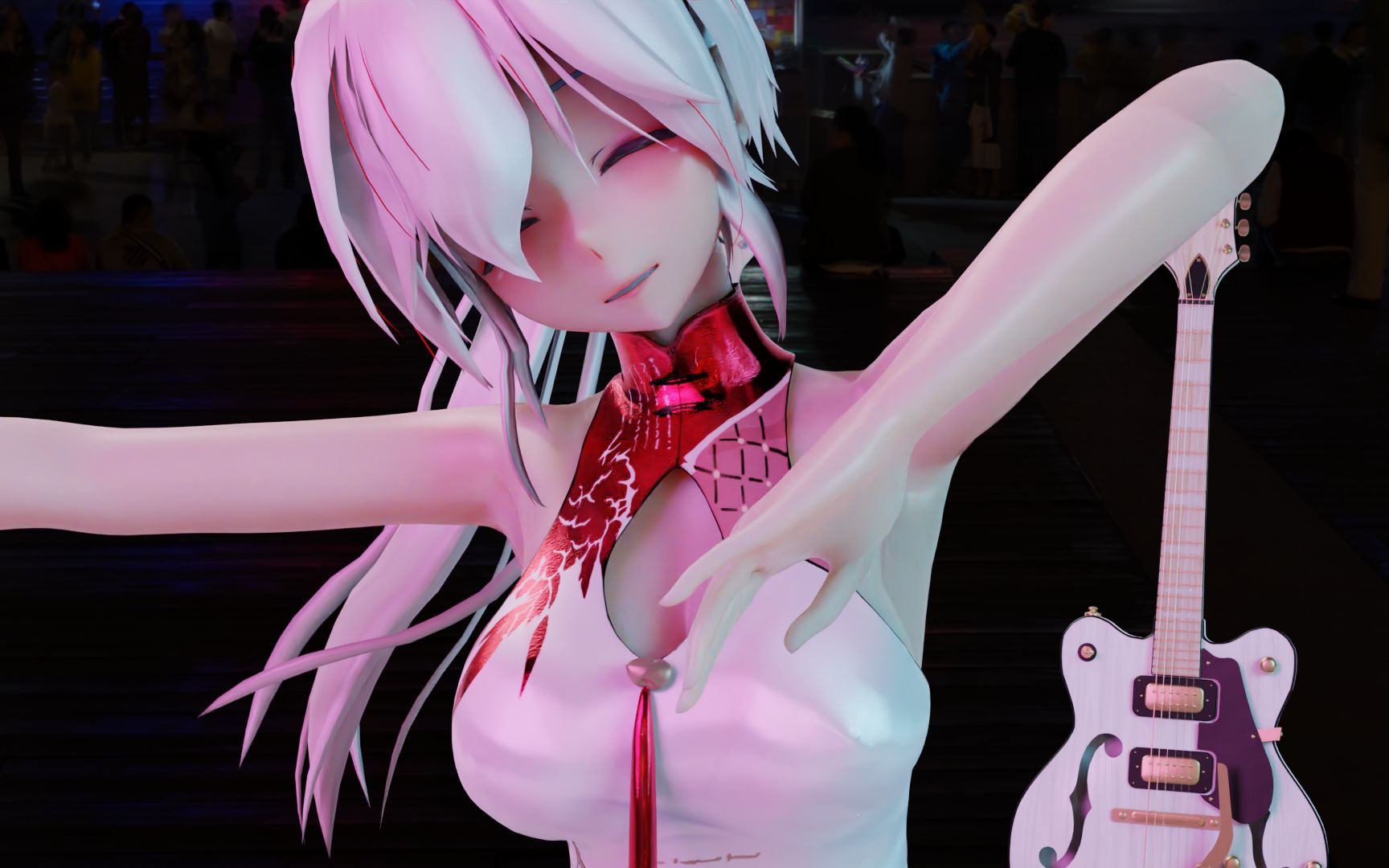 弱音曲红绡春榭动感舞蹈mmd