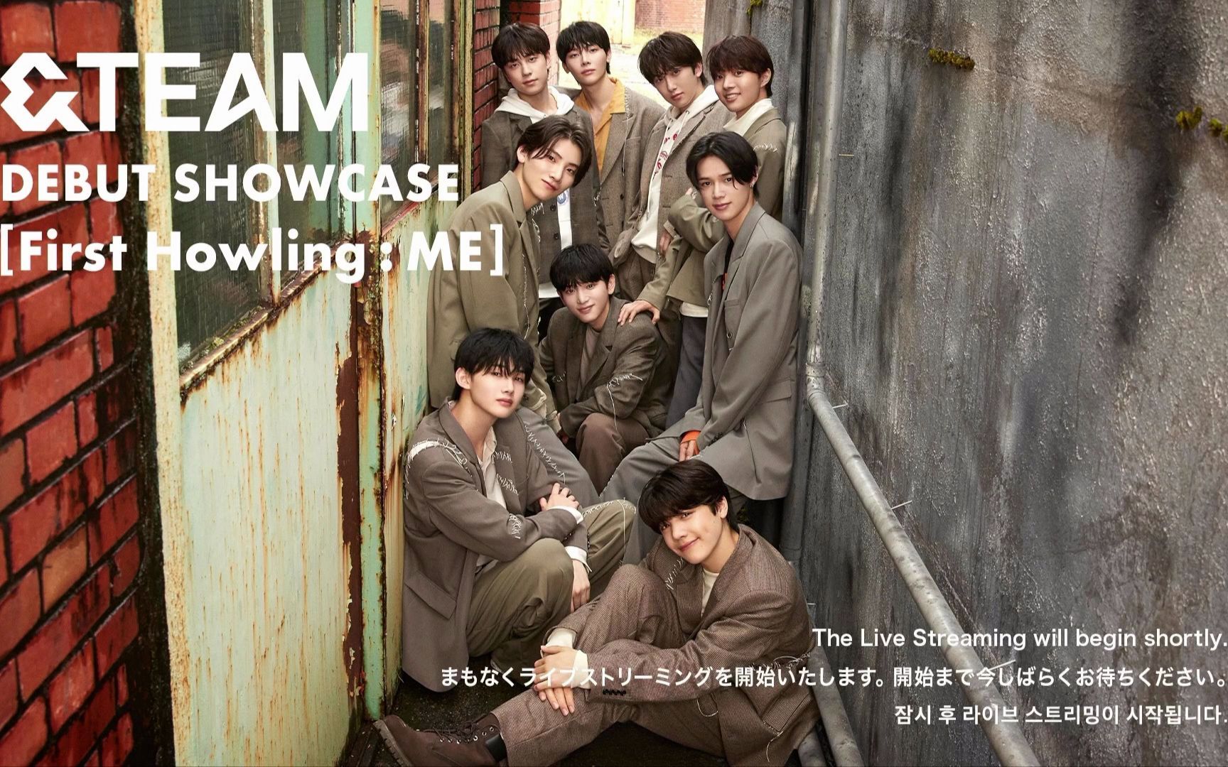 【crescent物料库ⷥ–𙤸�—】221208 &TEAM 出道SHOWCASE [First Howling  ME]哔哩哔哩bilibili