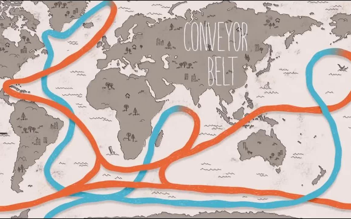 [图]【洋流】的形成机制及对全球气候的影响 (中文字幕)