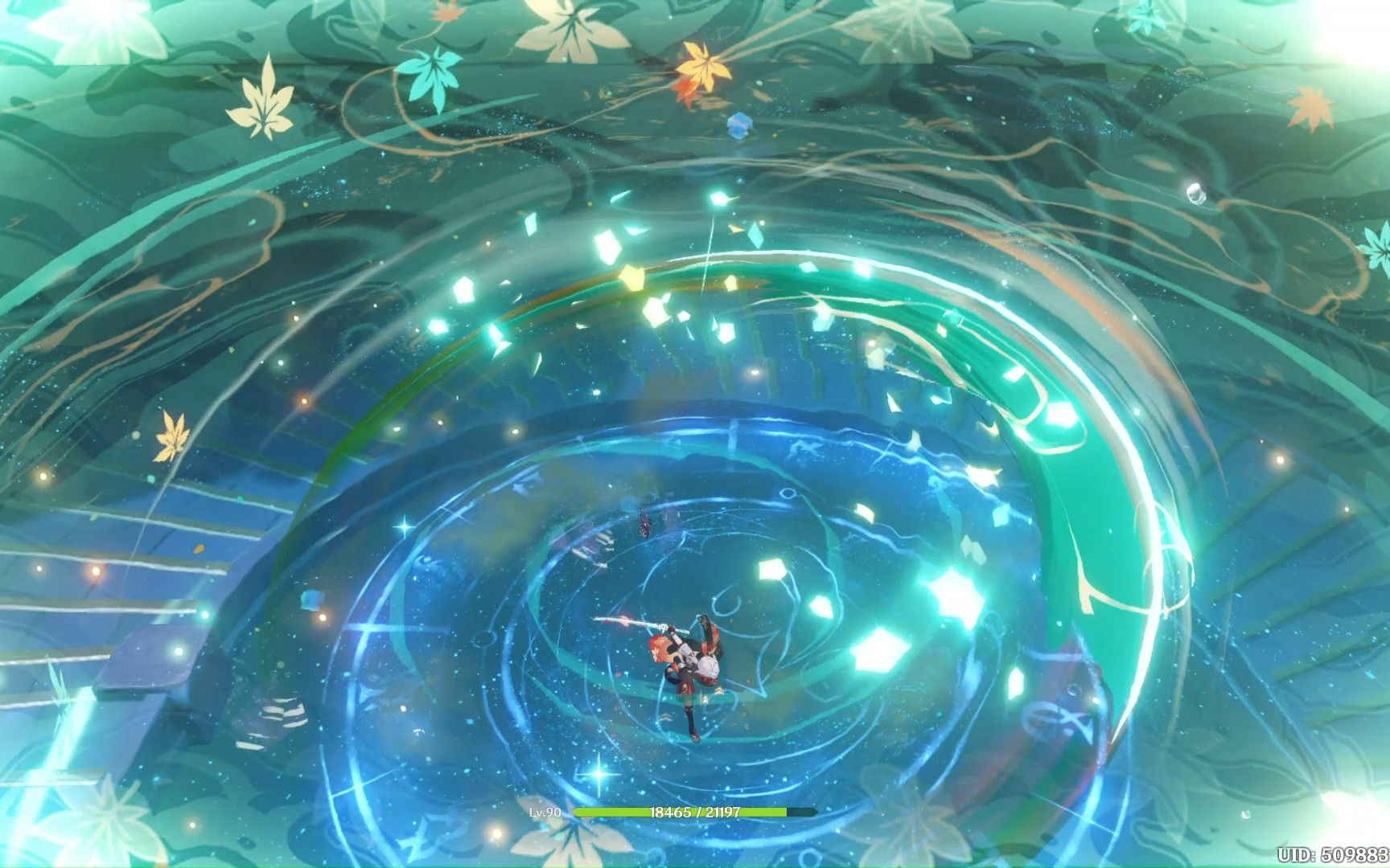 从上方看万叶大招是什么样子