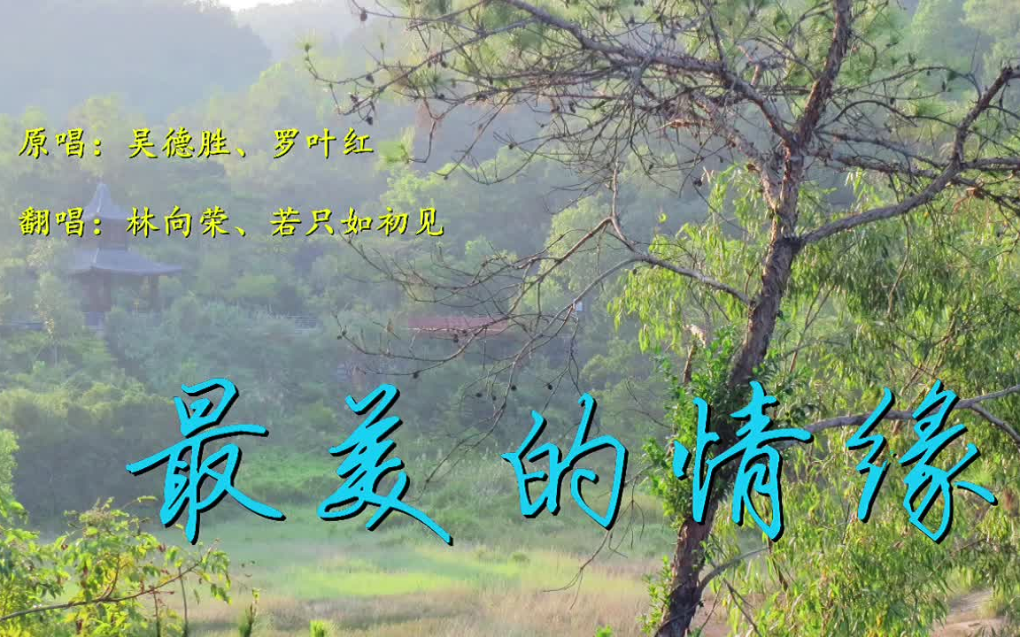 与歌友合唱一首情歌最美的情缘原唱罗叶红吴德胜