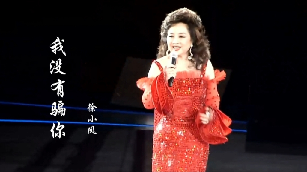 徐小凤 2011年上海话演唱《我没有骗你》哔哩哔哩bilibili