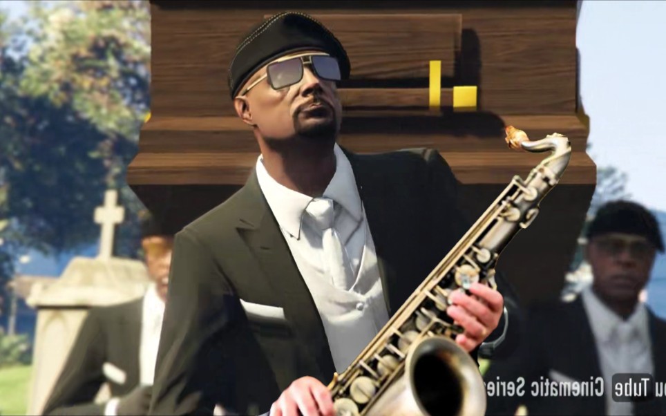 黑人抬棺《astronomia》萨克斯版_哔哩哔哩_bilibili