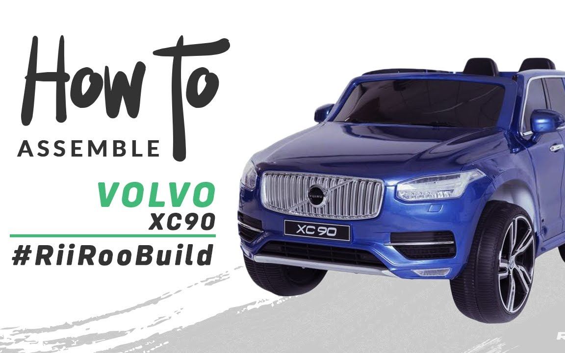 【教程】沃尔沃 xc90 儿童电动汽车 安装教程 volvo哔哩哔哩bilibili