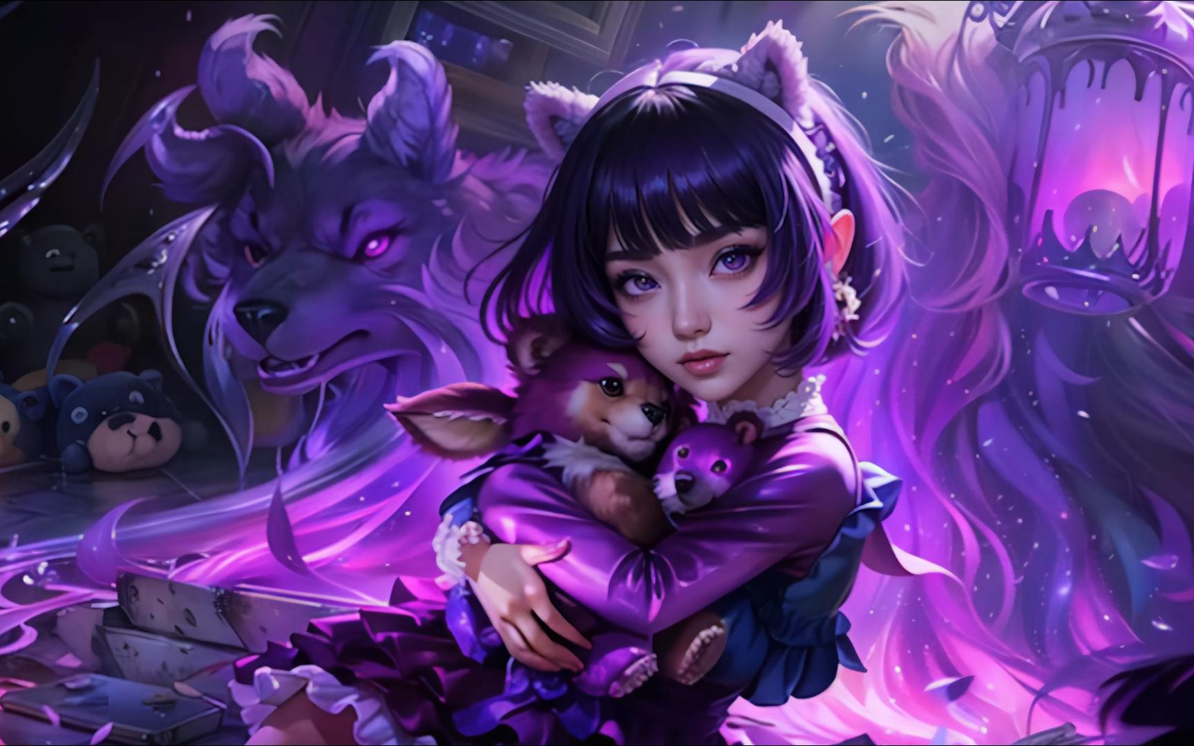 『第一期』lol皮肤重绘-黑暗之女