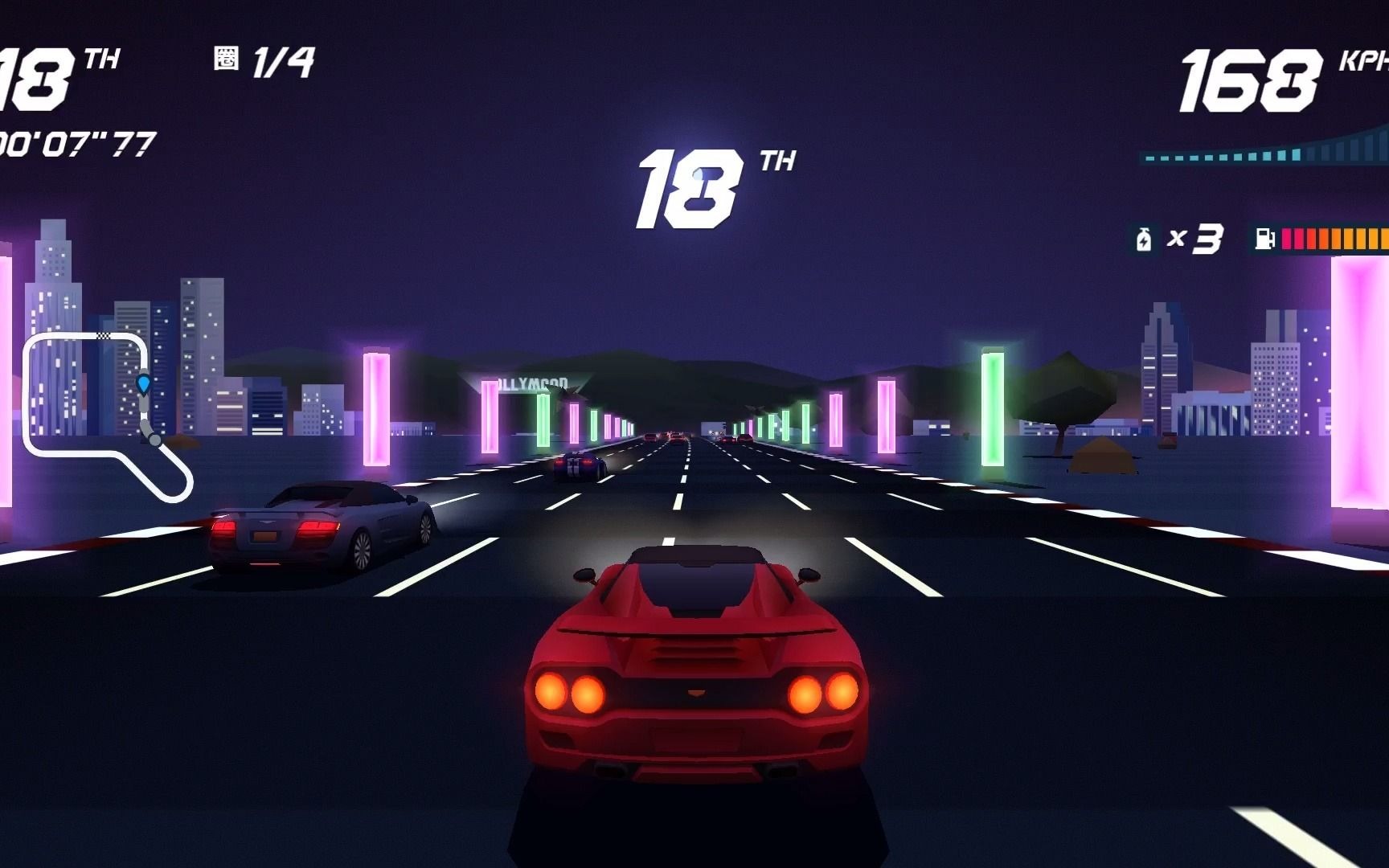 《追踪地平线turbo(horizon chase turbo)》- 第七关:天使之夜