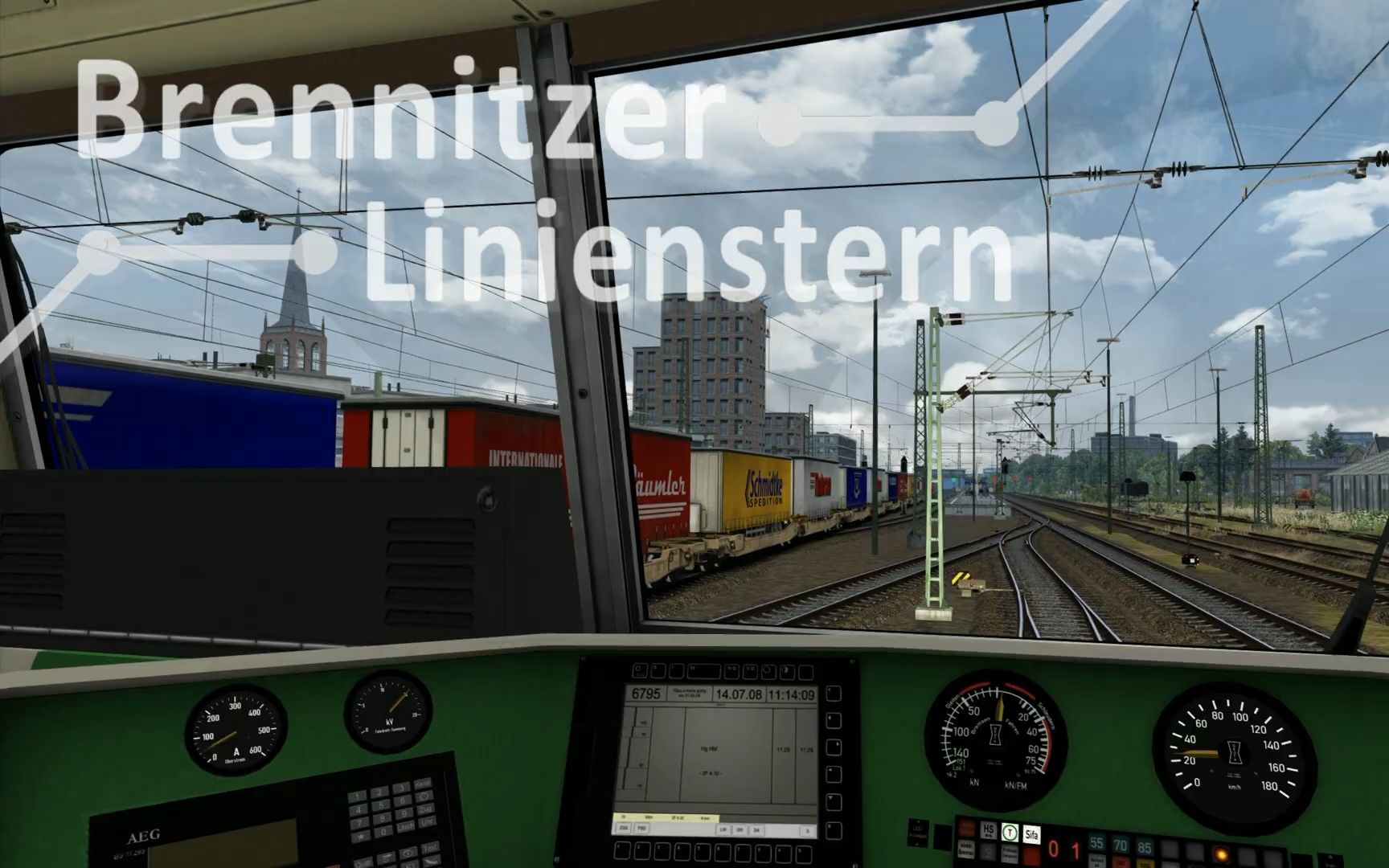 模拟火车2022 TS2022 Brennitzer Linienstern 德国新线路宣传视频2哔哩哔哩bilibili模拟火车