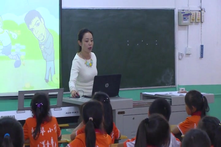 [图]人音版小学音乐三上《1音乐知识 四分音符 八分音符》[罗老师]【市一等奖】优质课公开课教学视频