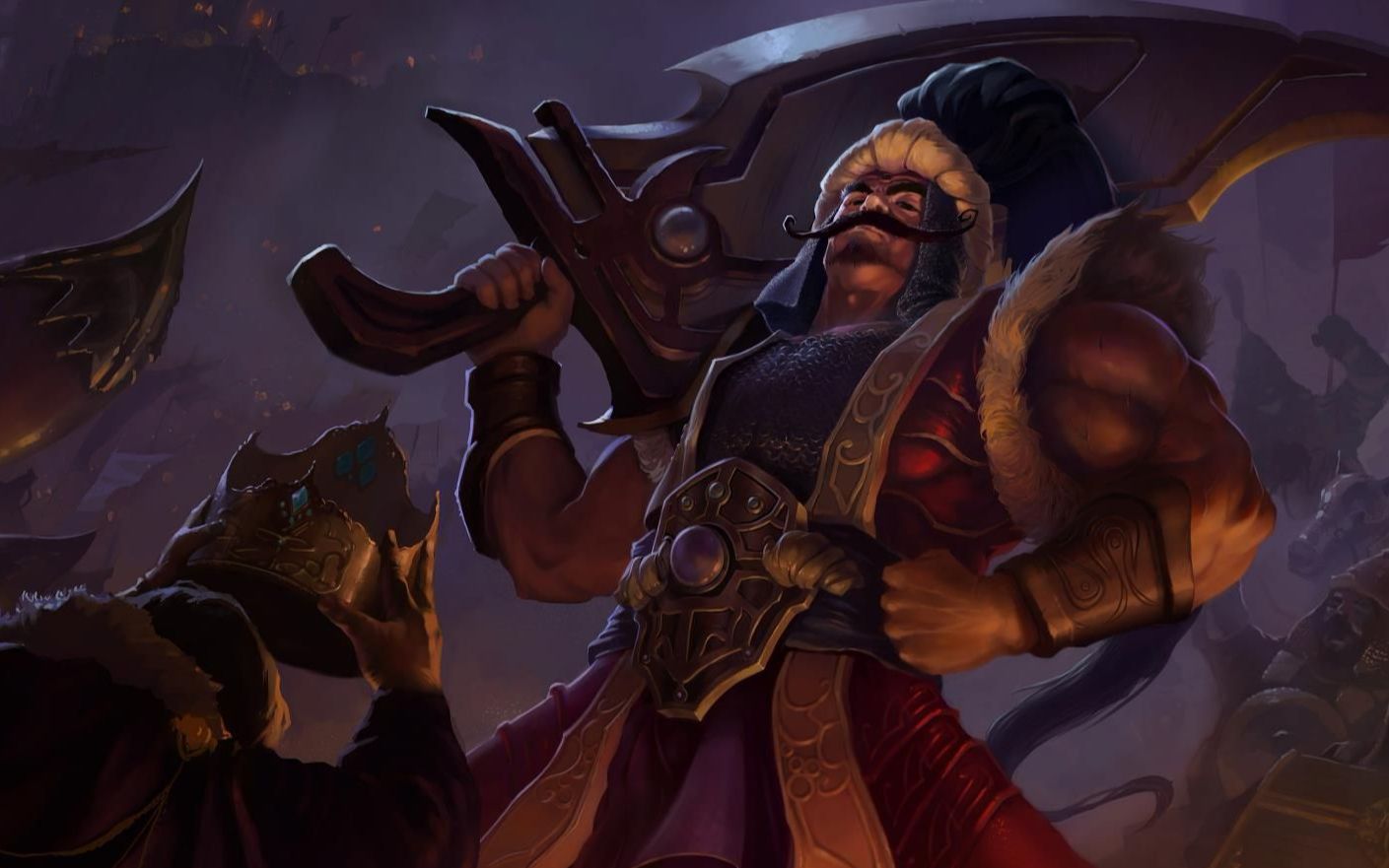 油兔搬运外服蛮族之王泰达米尔操作集锦