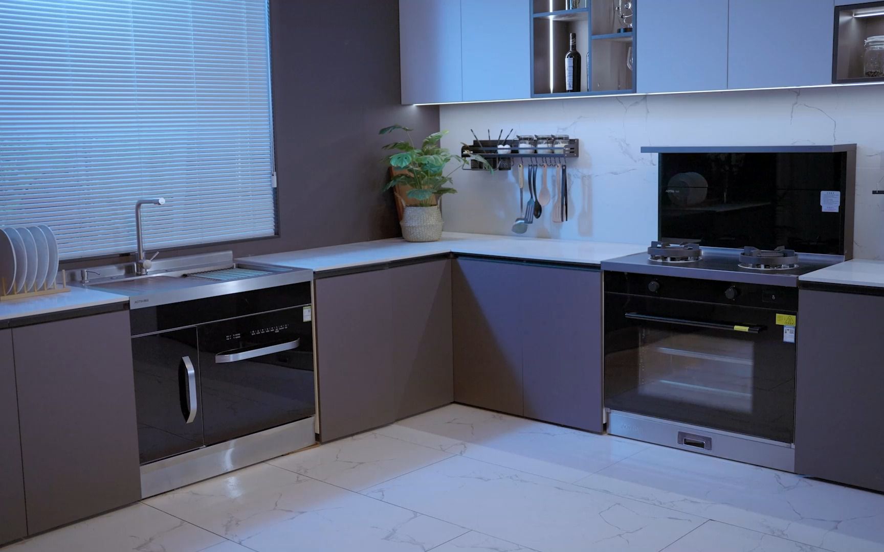 现代奥田新标配!厨房一站式智能厨电,装修不费力!