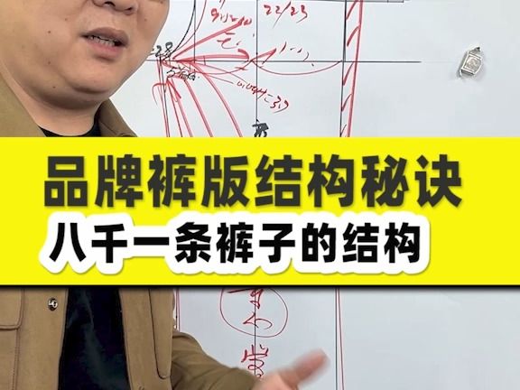 裤子结构原理制版哔哩哔哩bilibili