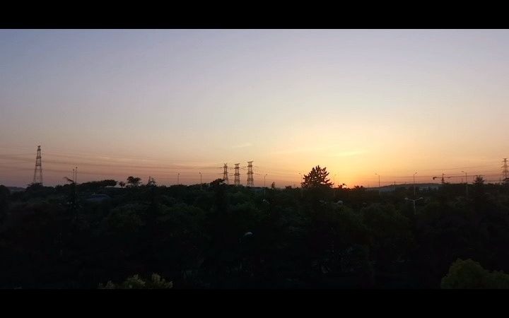 [图]傍晚的城市，傍晚的夕阳，生活中转瞬即逝的美好