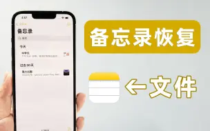 Download Video: 苹果备忘录误删了怎么恢复？恢复iPhone备忘录的 3 大方法！