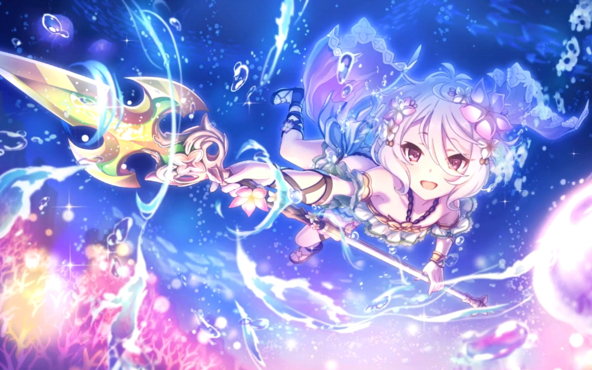 六星水白 泳装可可萝个人剧情 公主连结游戏实况