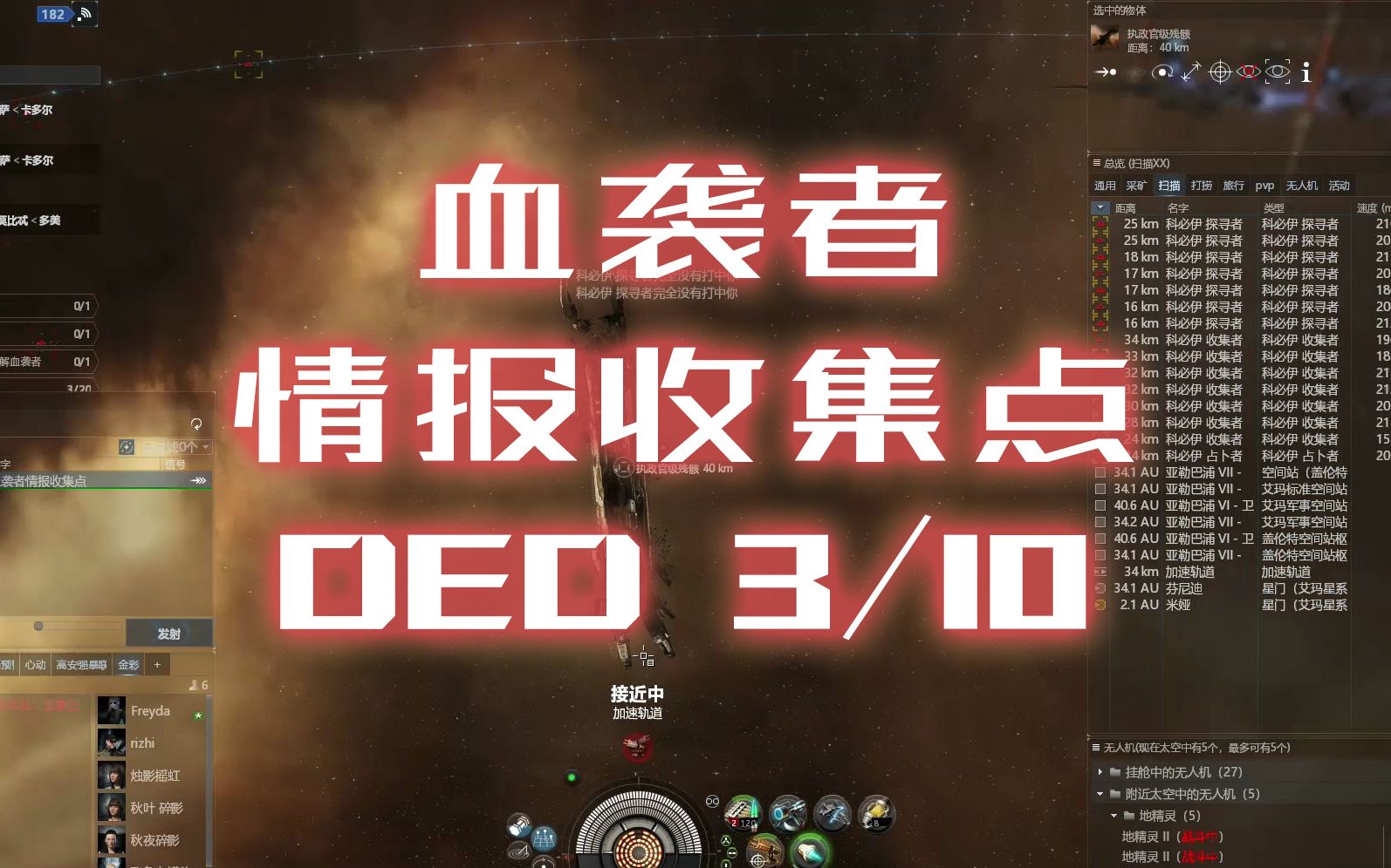 【EVE】高安死亡之旅——血袭者情报收集点3/10星战前夜