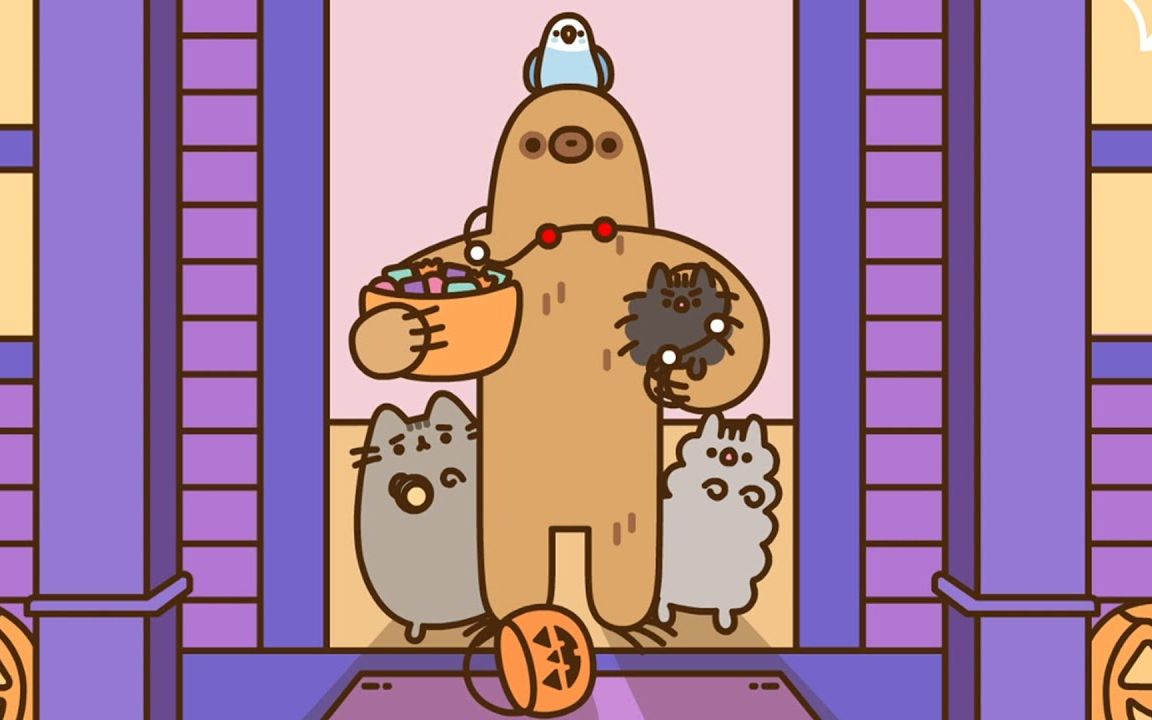 【pusheen the cat】猫咪跑道上的噩梦