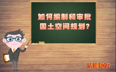 【自然资源知识】如何编制和审批国土空间规划哔哩哔哩bilibili