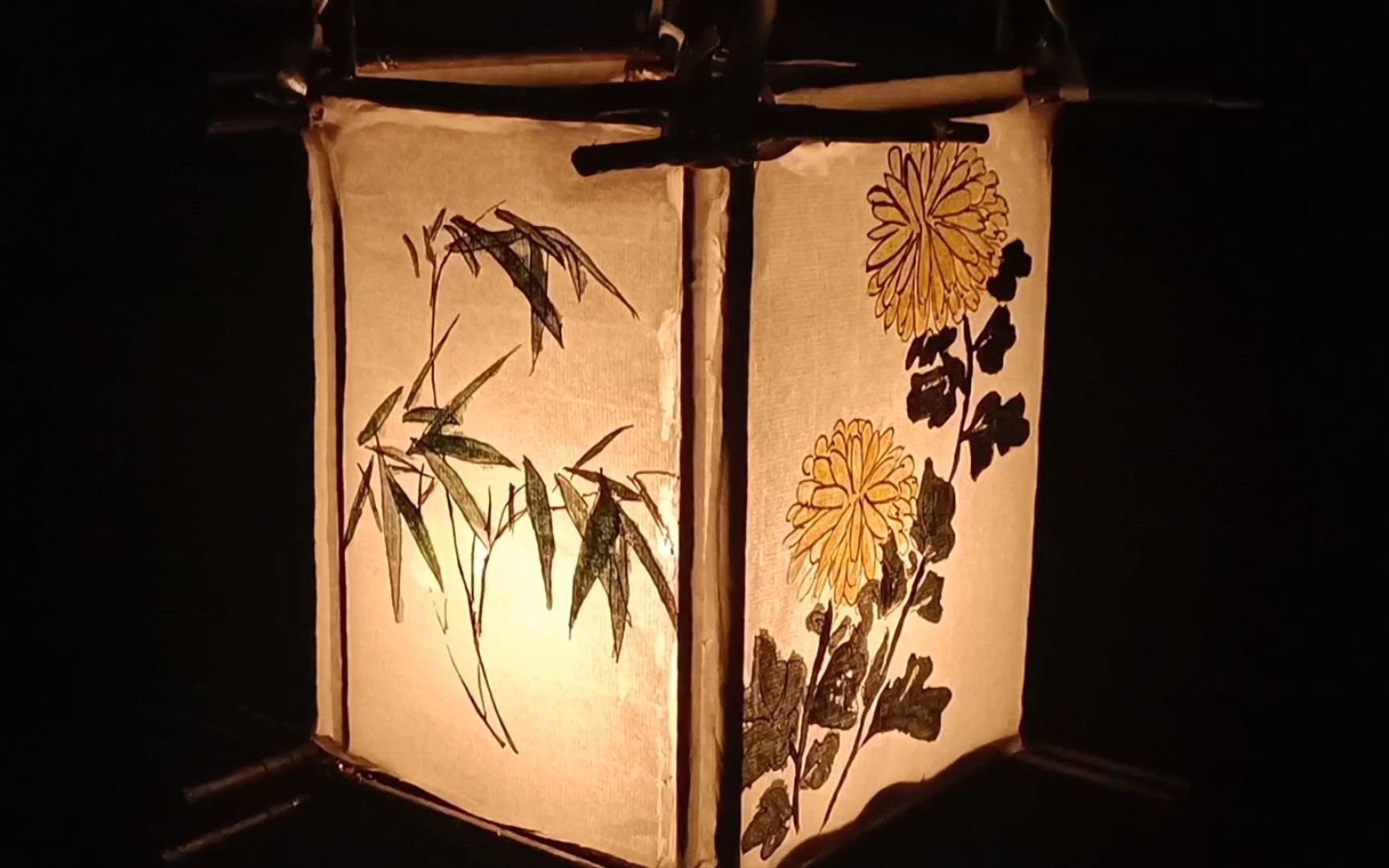 元宵节用一次性筷子做个灯笼