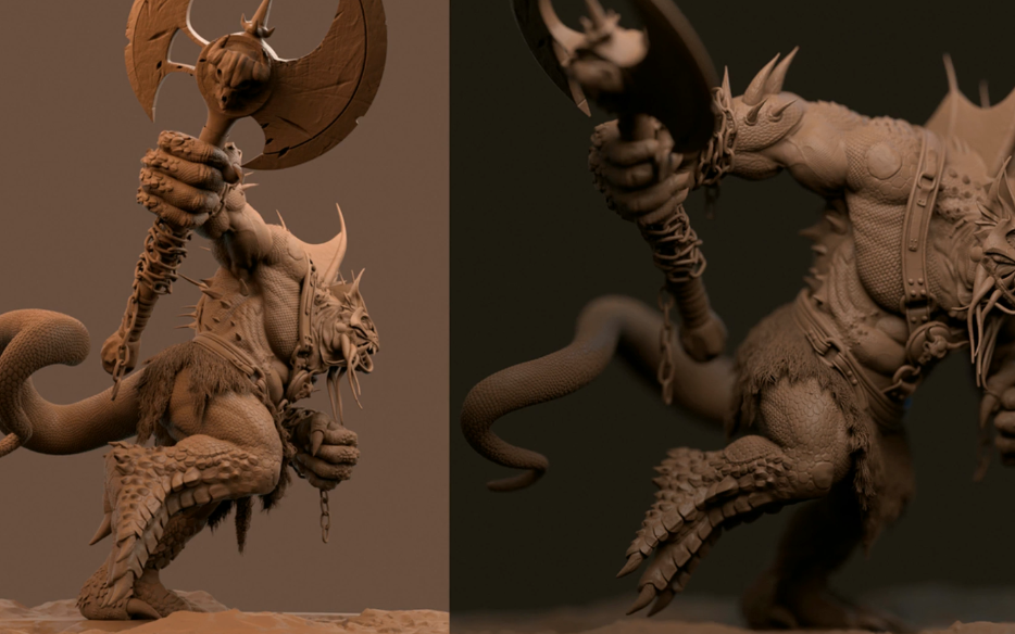 【双语】【ZBrush】Libel  高端数字雕塑哔哩哔哩bilibili