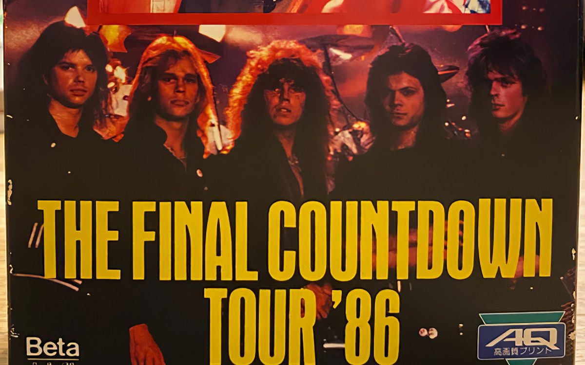 [图]欧罗巴乐队 Europe - The Final Countdown WORLD TOUR(1986)