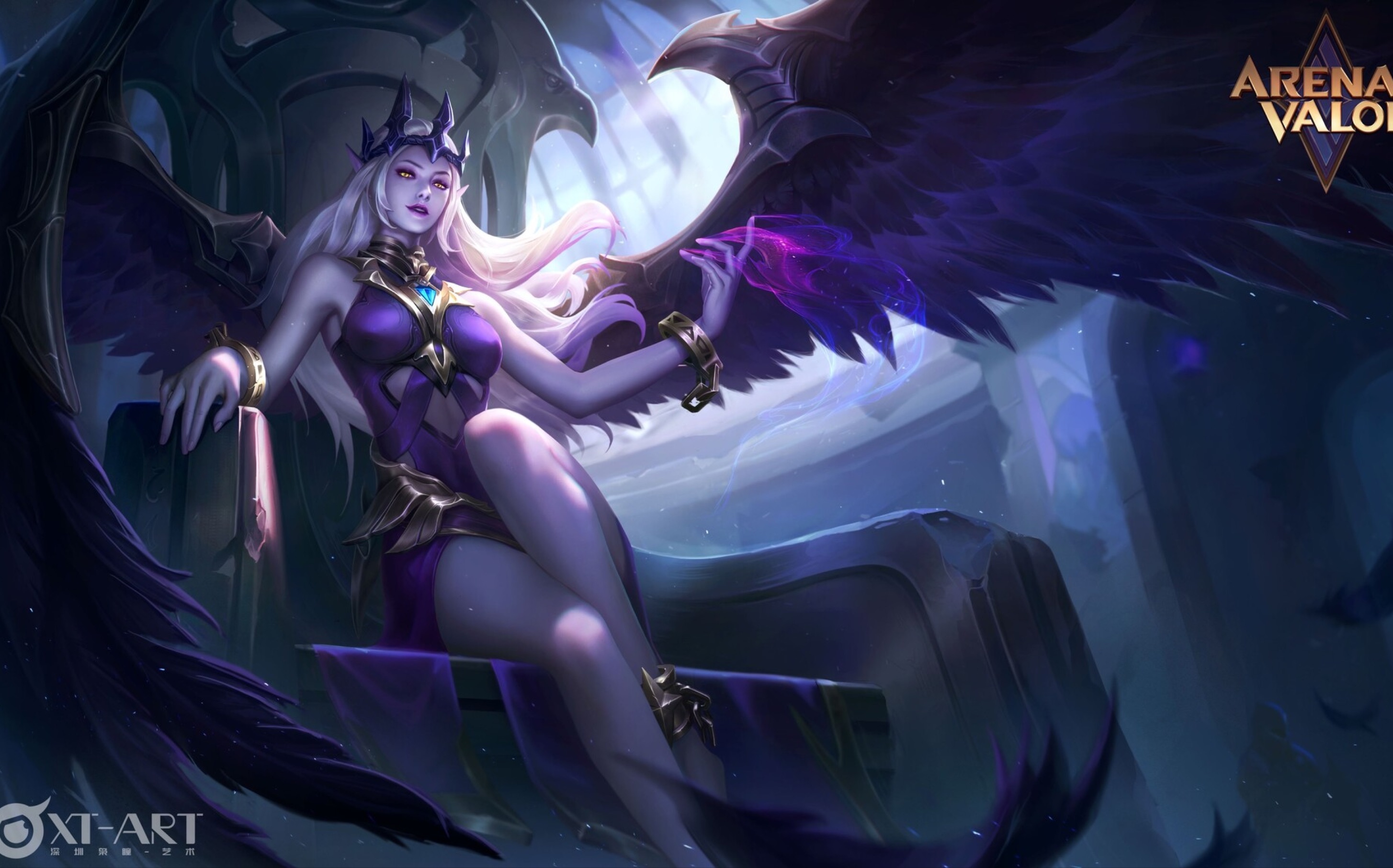 【王者荣耀国际版】台服天使貂蝉(萝尔)合集