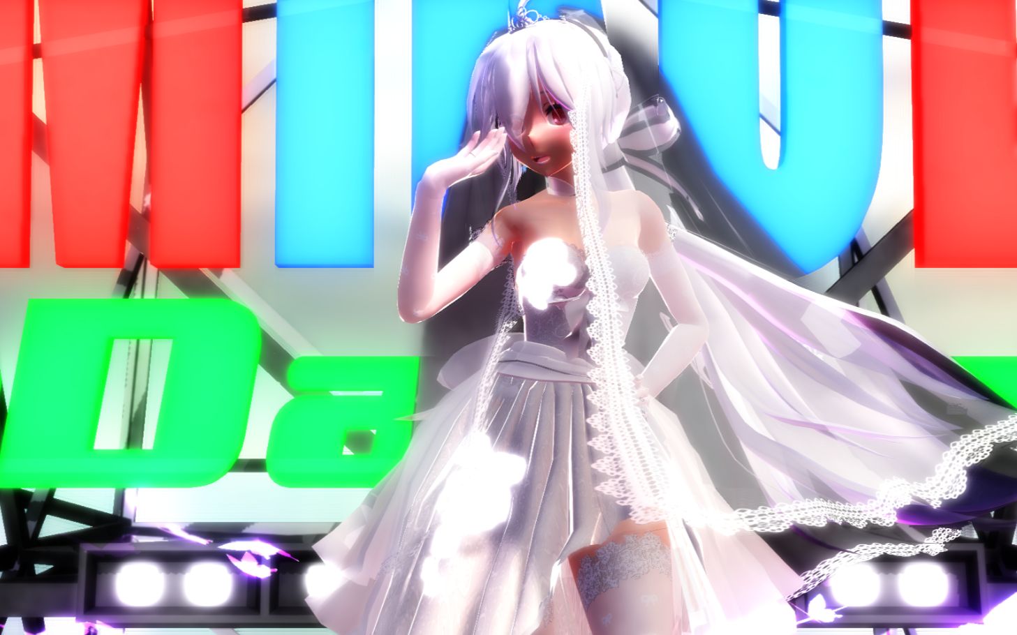 【mmd】婚紗裝弱音,有沒有勾起你們的