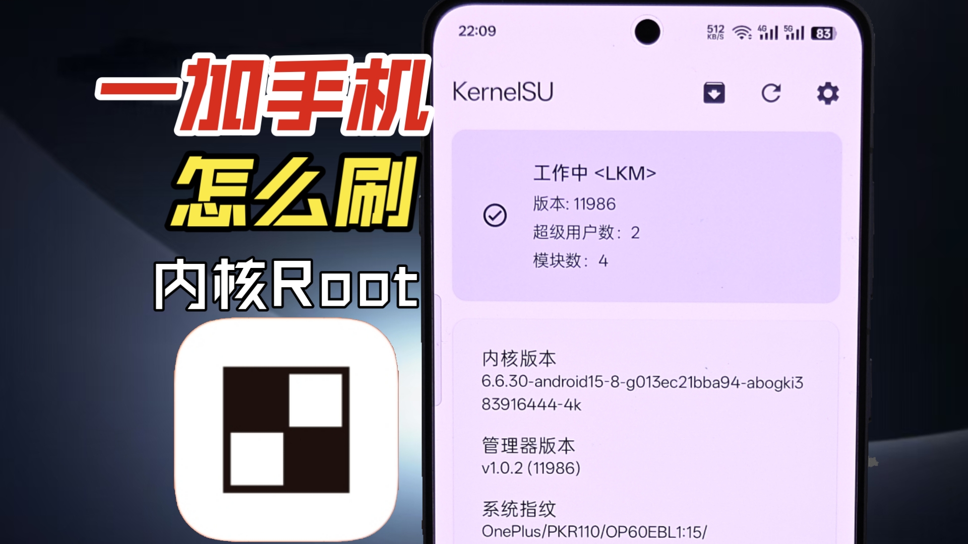 【Root玩机】买到手就可解bl的一加手机如何刷内核Root呢?