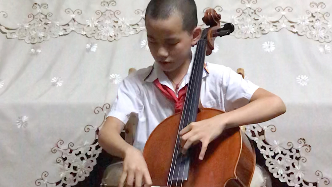 [图]肖紫跃（SeanXiao）+C420031+［大提琴］儿童乙组+G大调奏鸣曲（第一乐章）J.布列瓦尔曲