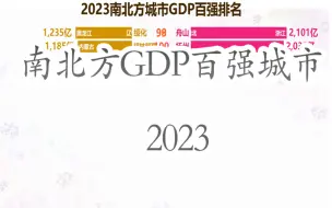 Download Video: 2023南北方GDP百强城市排名