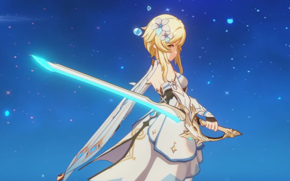 原神丨极致风鹰侠!荧妹无伤单通4.