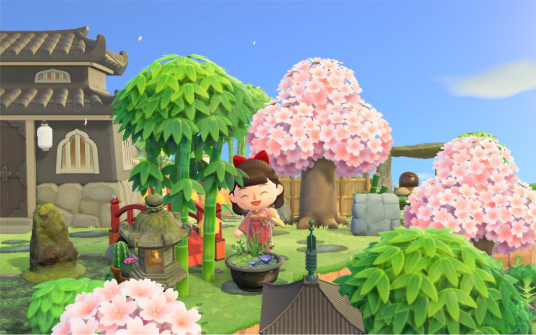 动森樱花季——春日逛岛vlog  2.0版