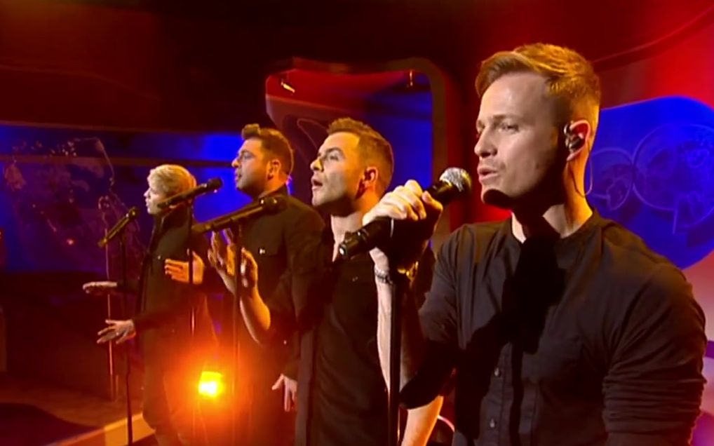 [图]【早期西城热单】Westlife - Flying Without Wings (Live 2011.11.14 Loose Women)